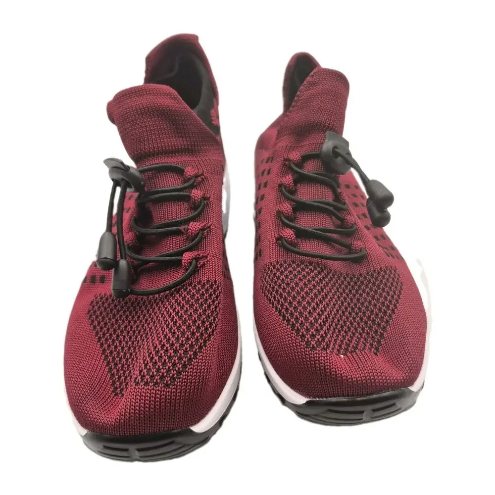 Maroon Slip-On Comfort Sneakers Women 6.5/37 NEVER WORN